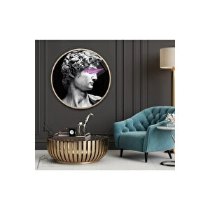 Heykel Yuvarlak Cam Tablo 60x60 cm