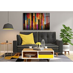 Boyalı Ahşap 36x23 cm