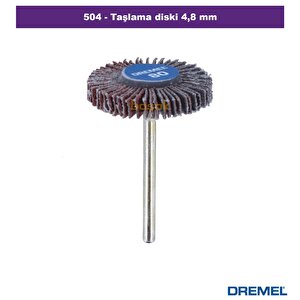 Dremel 504 Taşlama Diski 4,8 Mm 2615050432