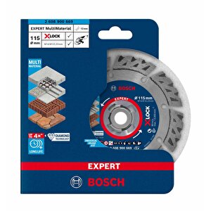 Bosch Expert 115 Mm X-lock Genel Amaçlı Elmas Kesme Diski 2608900669