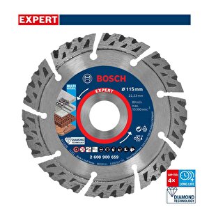 Bosch Expert 115 Mm Yapı Malzemeleri Elmas Kesme Diski 2608900659