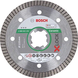 Bosch X-lock 115 Mm Seramik Kesme Diski Extra Temiz 2608615131 Best Serisi