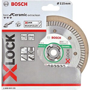 Bosch X-lock 115 Mm Seramik Kesme Diski Extra Temiz 2608615131 Best Serisi