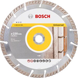 230mm Genel Yapı Malzemeleri İçin Elmas Kesme Diski 2608615065