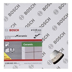 9+1 Ekonomik Paket 115 Mm Seramik Kesme Diski 2608603231