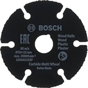 Bosch Cmw Kesme Diski 50 X 10 Mm Easycut 1600a01s5x