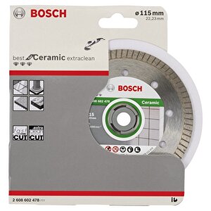 Bosch Best 115mm Extra Temiz Turbo Seramik Kesme Diski 2608602478