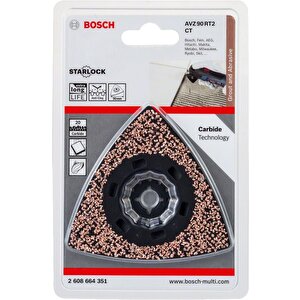 Bosch Starlock - Avz 90 Rt2 - Karpit Riff Zımpara Tabanı 1'li 2608664351