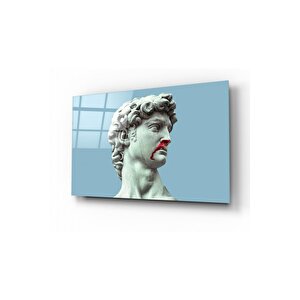 Kan Ve Heykel Cam Tablo 50x70 cm