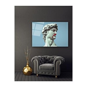Kan Ve Heykel Cam Tablo 50x70 cm
