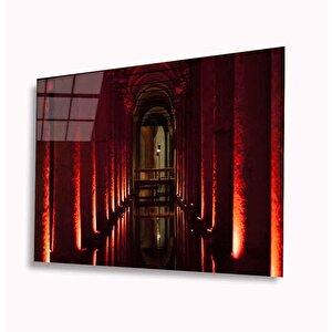 Yerebatan Sarnıcı Cam Tablo 90x60 cm