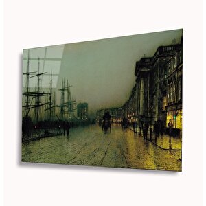 Klasik Resimler Cam Tablo 36x23 cm