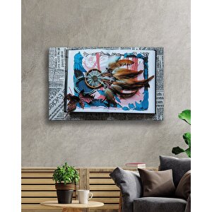 Vintage Ve Bohem Tarzı Tablo 50x70 cm