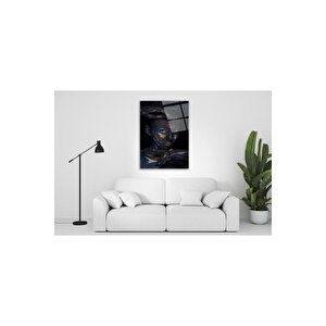 Kadın Temalı Cam Tablo 60x90 cm