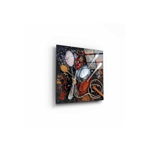 Baharatlar Cam Tablo 30x30 cm