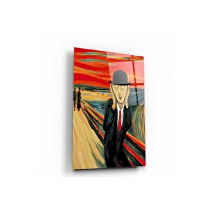 Çığlık Cam Tablo 50x70 cm