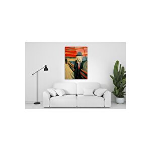 Çığlık Cam Tablo 50x70 cm