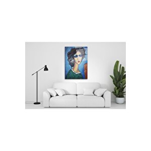 Kadın Cam Tablo 60x90 cm