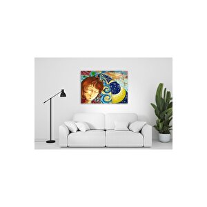 Kadın Cam Tablo 50x70 cm