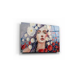 Kadın Cam Tablo 50x70 cm