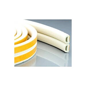 Kauçuk Kapı Ve Pencere Izolasyon Bandı/fitili 5m X2 (10m) Beyaz