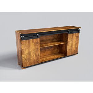 Boen Masif Ahşap Ray Kapak Konsol 120 cm