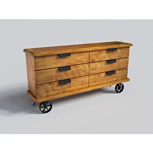 Aden Masif Ağaç Konsol 110 cm