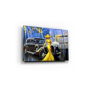 Kadın Cam Tablo 50x70 cm