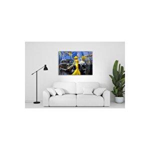 Kadın Cam Tablo 50x70 cm