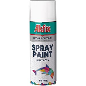 Akrilik Sprey Boya 400ml/300gr Ral 9003 Parlak Beyaz Ral 9003