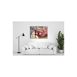 Kadın Cam Tablo 50x70 cm