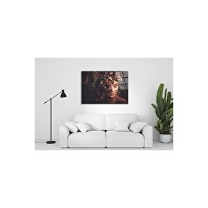 Kadın Cam Tablo 70x110 cm
