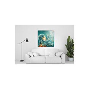 Kadın Cam Tablo 50x50 cm