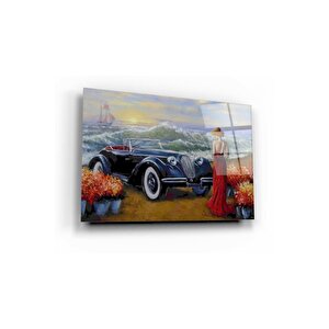 Kadın Cam Tablo 50x70 cm