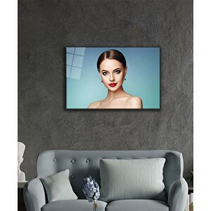 Kadınlar Cam Tablo Women 50x70 cm
