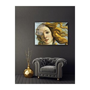 Kadın Silüeti Cam Tablo 50x70 cm