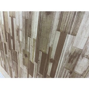 70x70cm Silinebilir Kendinden Yapışkanlı Açık Kahverengi Estetik Salon Antre Duvar Paneli Kağıdı
