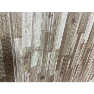 70x70cm Silinebilir Kendinden Yapışkanlı Açık Kahverengi Estetik Salon Antre Duvar Paneli Kağıdı