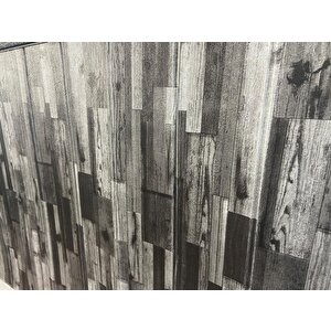 70x70cm Silinebilir Kendinden Yapışkanlı Gri Antrasit Renk Estetik Salon Antre Duvar Paneli Kağıdı