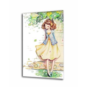 Kadınlar Cam Tablo 50x70 cm