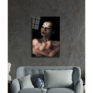 Kadınlar Cam Tablo Women 50x70 cm