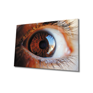 Gözbebeği Cam Tablo 36x23 cm