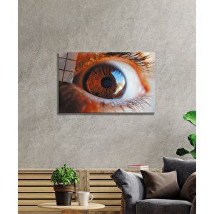 Gözbebeği Cam Tablo 36x23 cm
