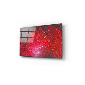 Kızıl Gökyüzü Cam Tablo 50x70 cm