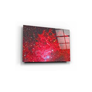 Kızıl Gökyüzü Cam Tablo 50x70 cm