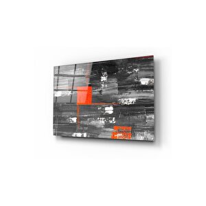Soyut Cam Tablo 50x70 cm
