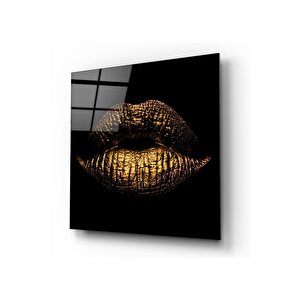 Dudak Cam Tablo 80x80 cm