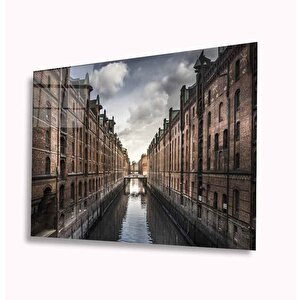 Hamburg Cam Tablo 36x23 cm
