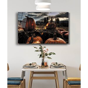 Balkabağı Cam Tablo 90x60 cm