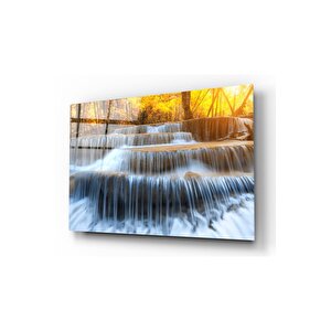 Şelale Cam Tablo 50x70 cm
